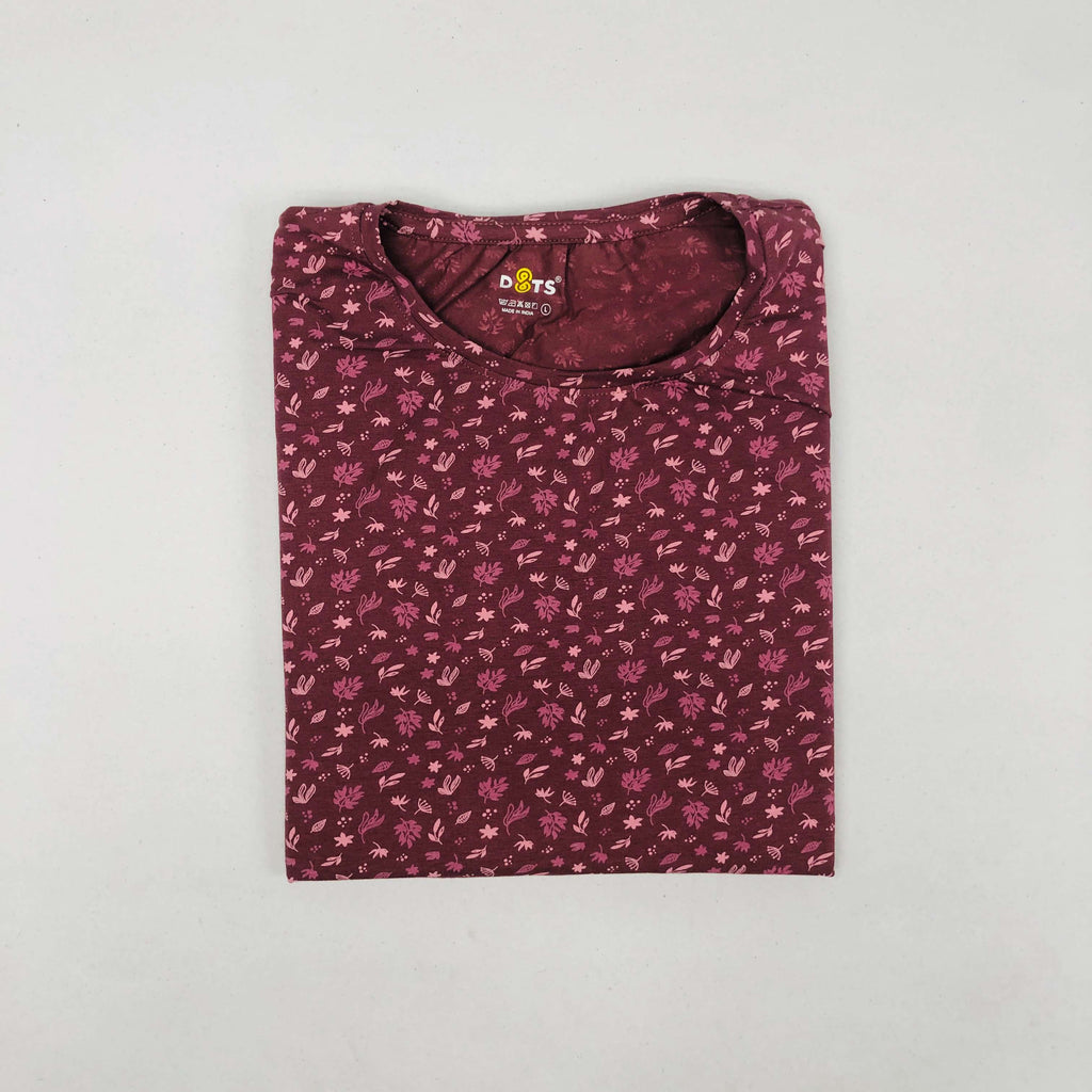 Dots Ladies Printed T-Shirt