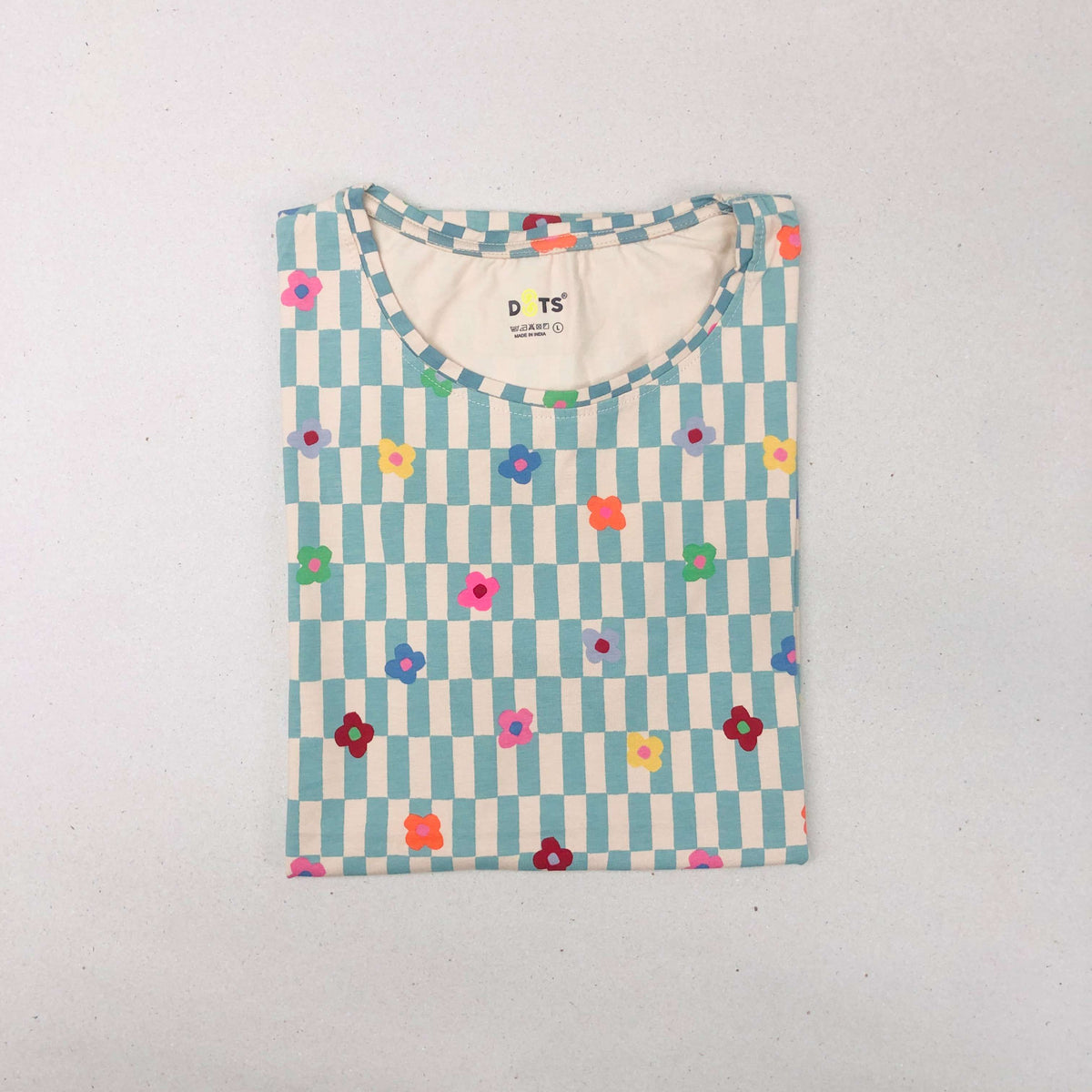 Dots Ladies Printed T-Shirt