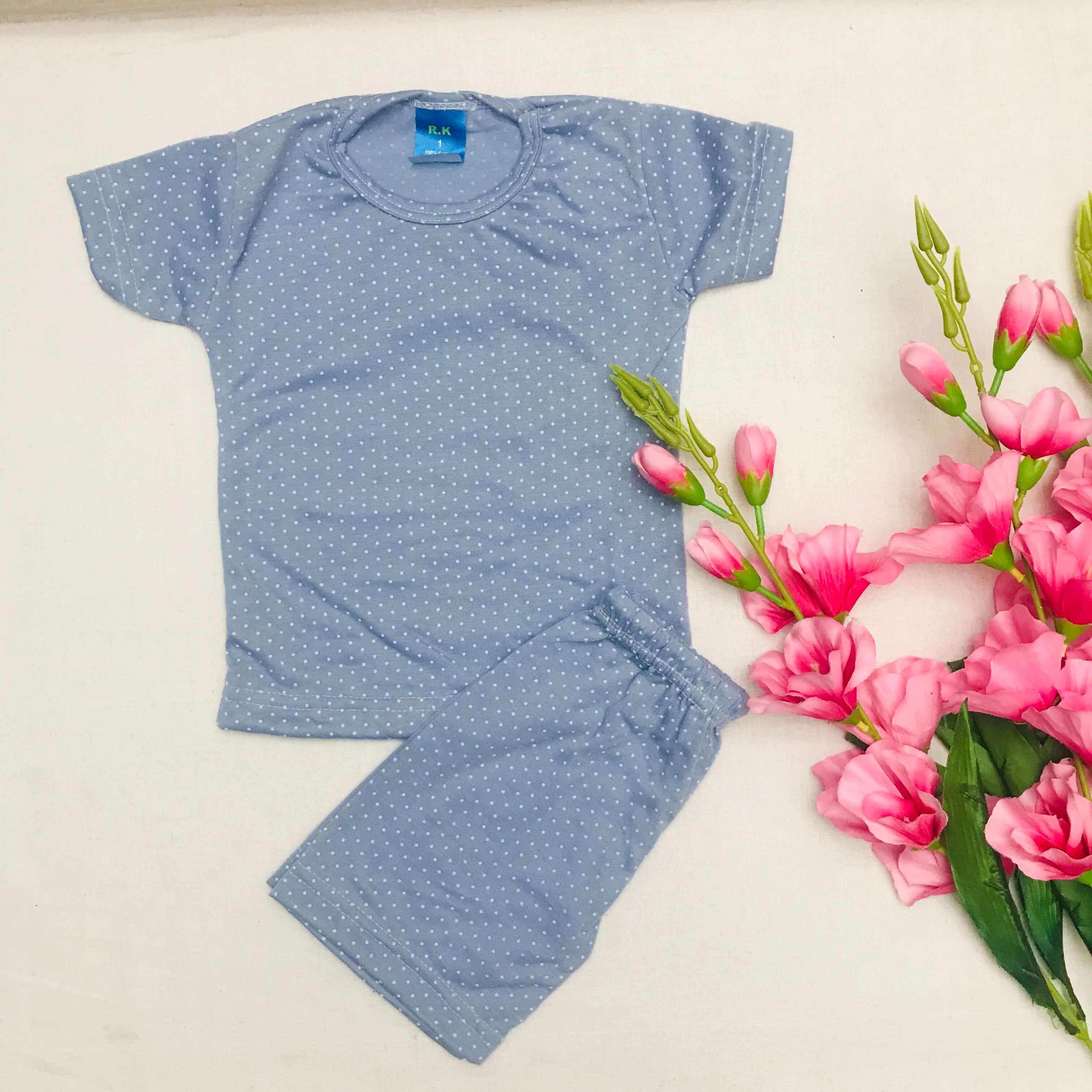 Kids Printed Shorts Set