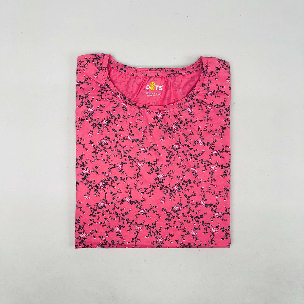 Dots Ladies Printed T-Shirt