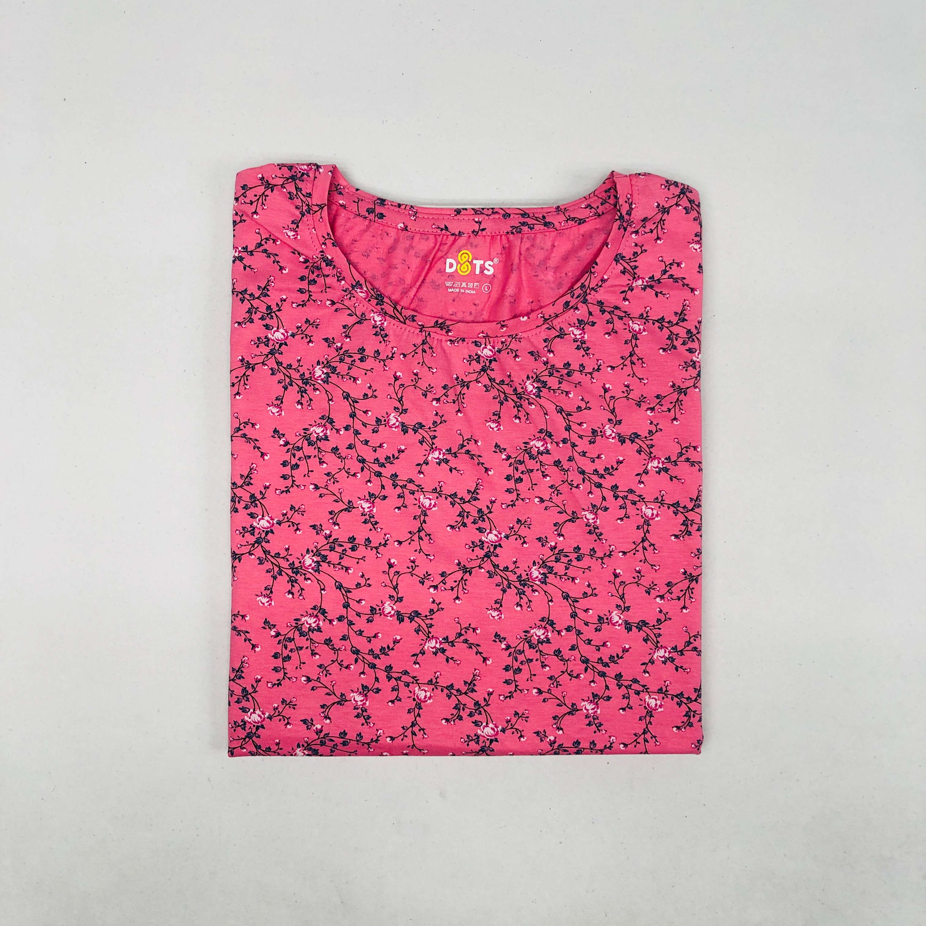 Dots Ladies Printed T-Shirt