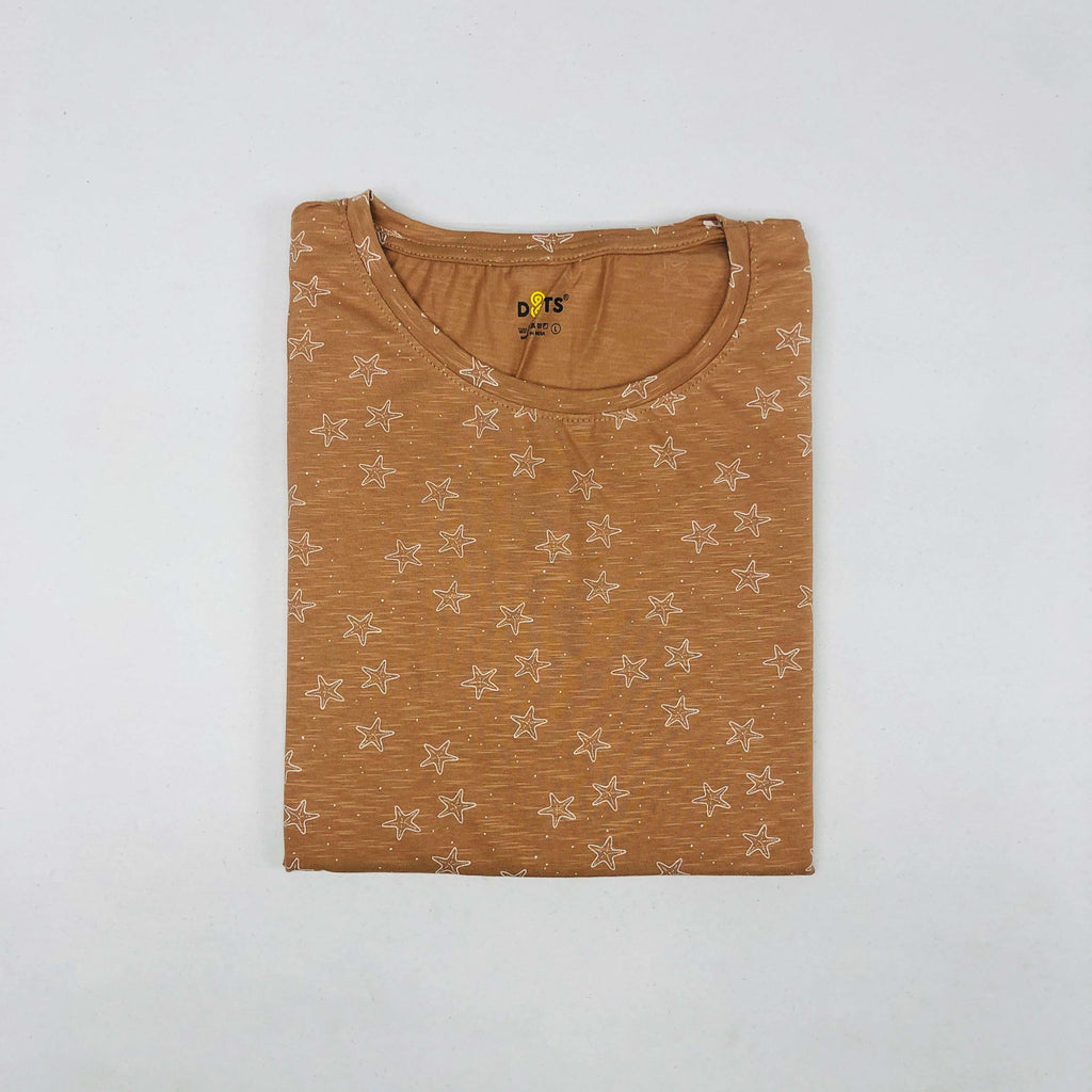 Dots Ladies Printed T-Shirt