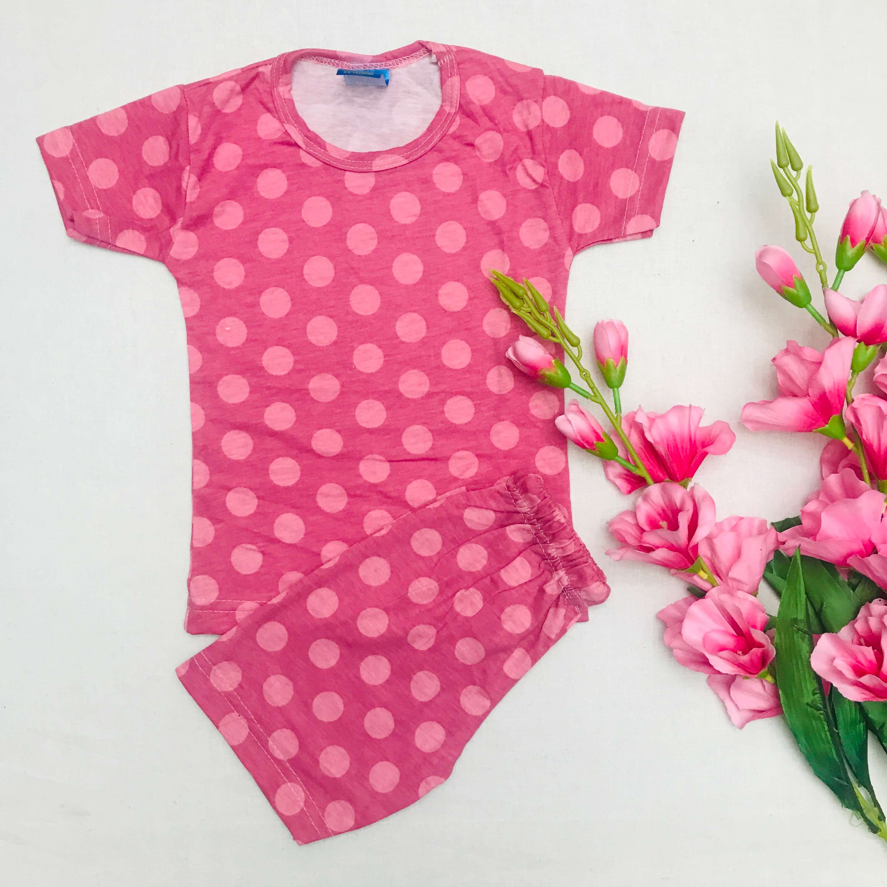 Kids Printed Shorts Set