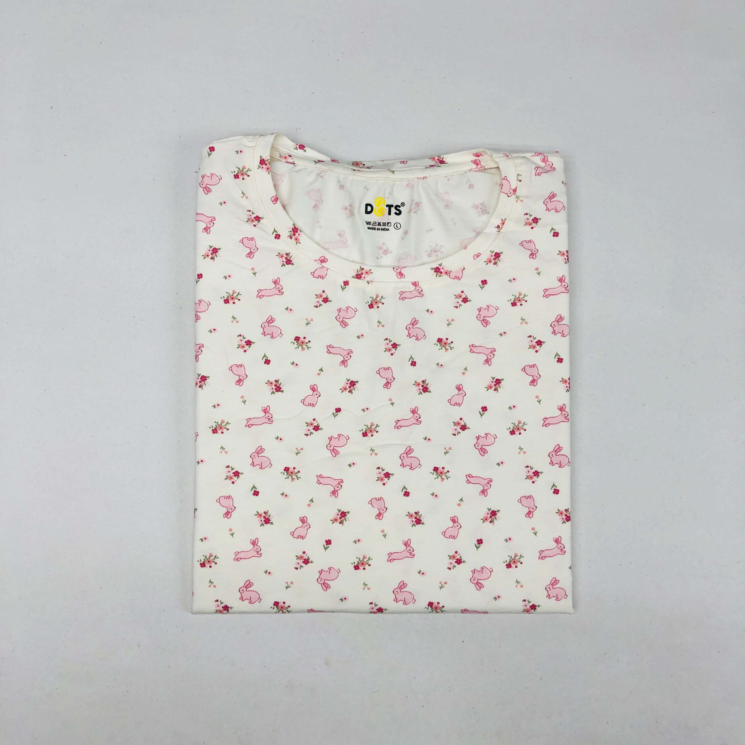 Dots Ladies Printed T-Shirt