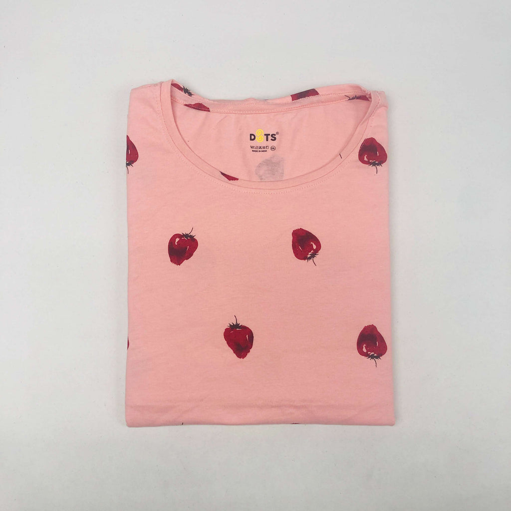 Dots Ladies Printed T-Shirt