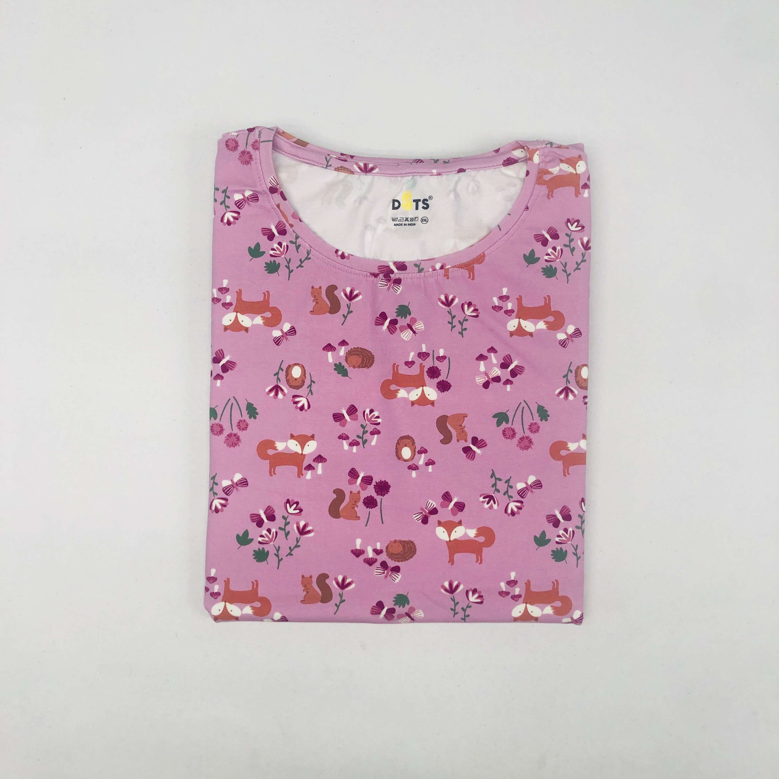 Dots Ladies Printed T-Shirt