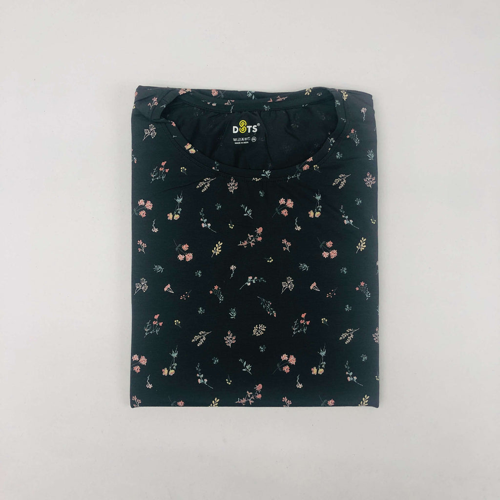 Dots Ladies Printed T-Shirt