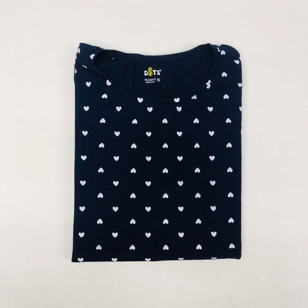 Dots Ladies Printed T-Shirt