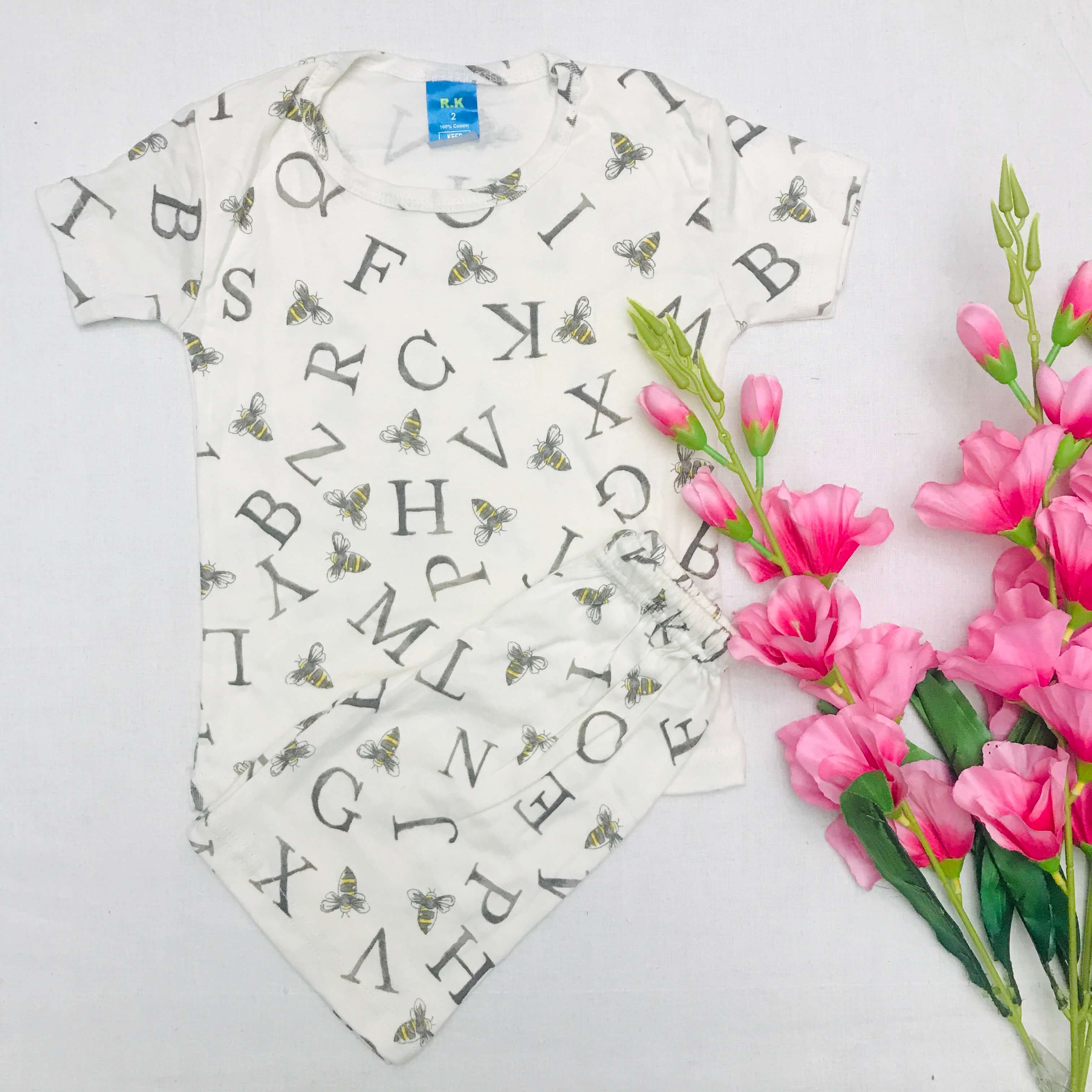 Kids Printed Shorts Set