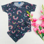 Kids Printed Shorts Set