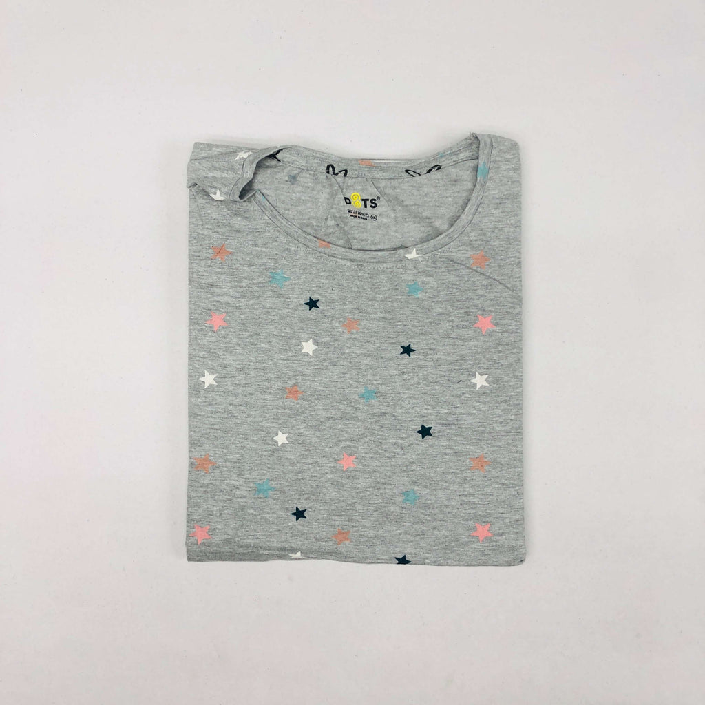 Dots Ladies Printed T-Shirt