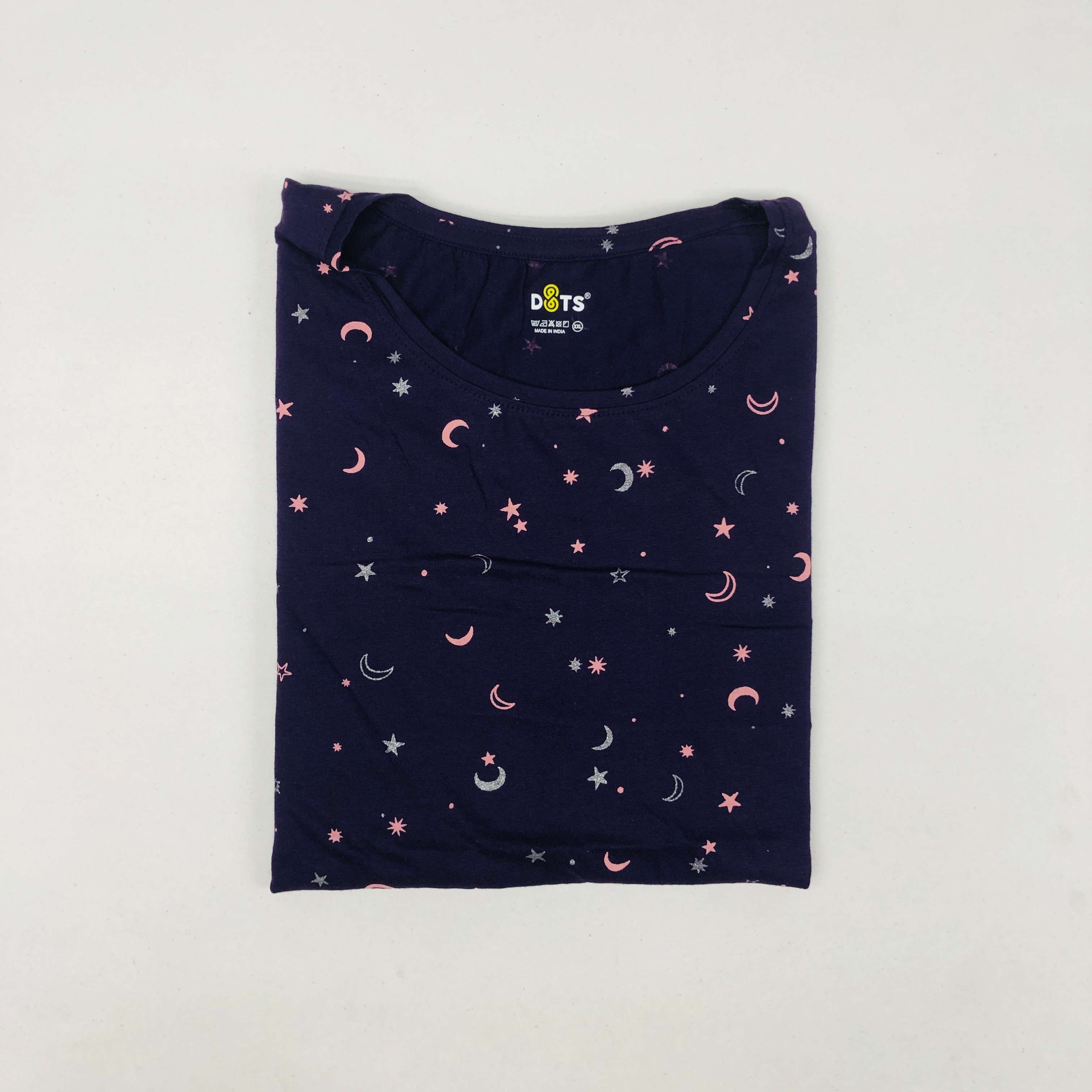 Dots Ladies Printed T-Shirt