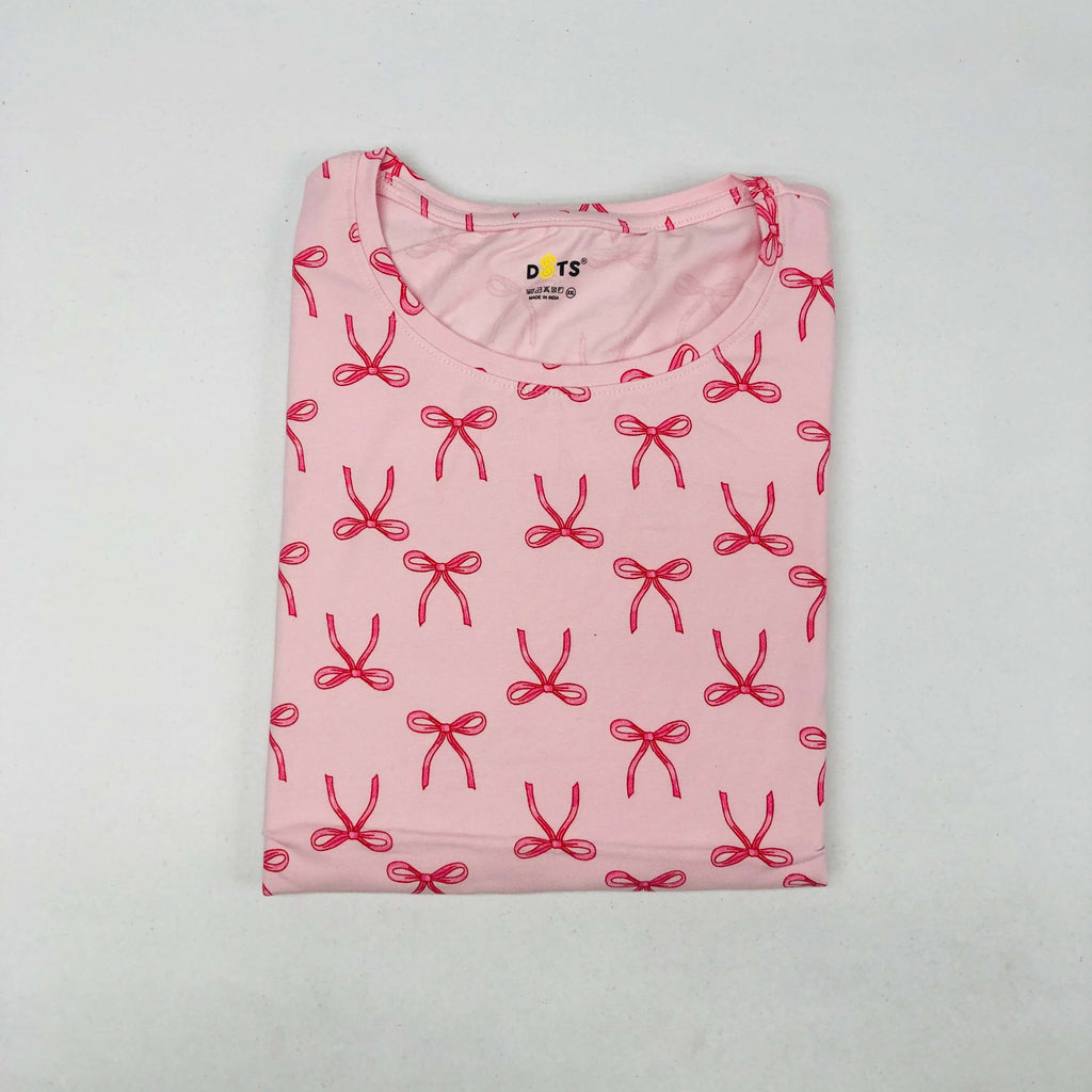 Dots Ladies Printed T-Shirt