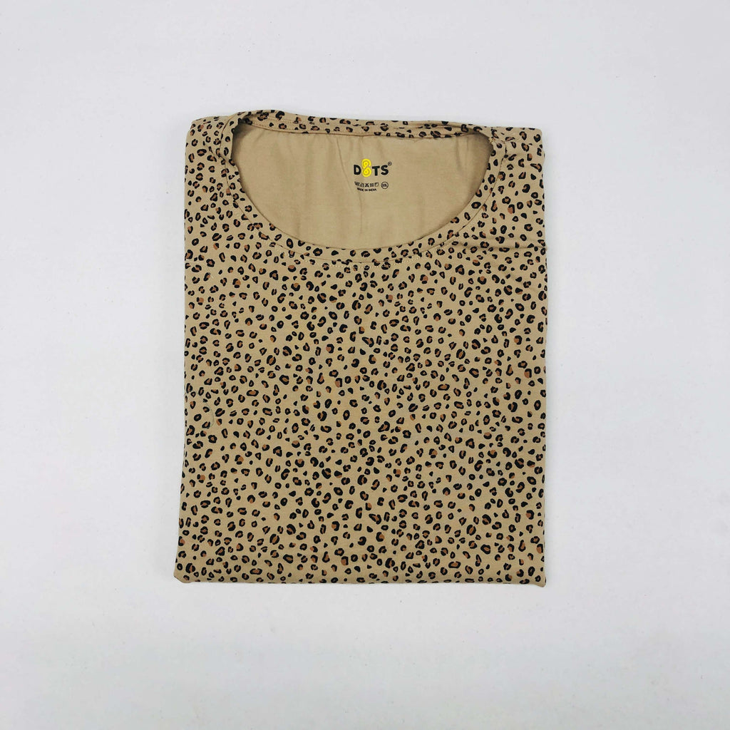 Dots Ladies Printed T-Shirt