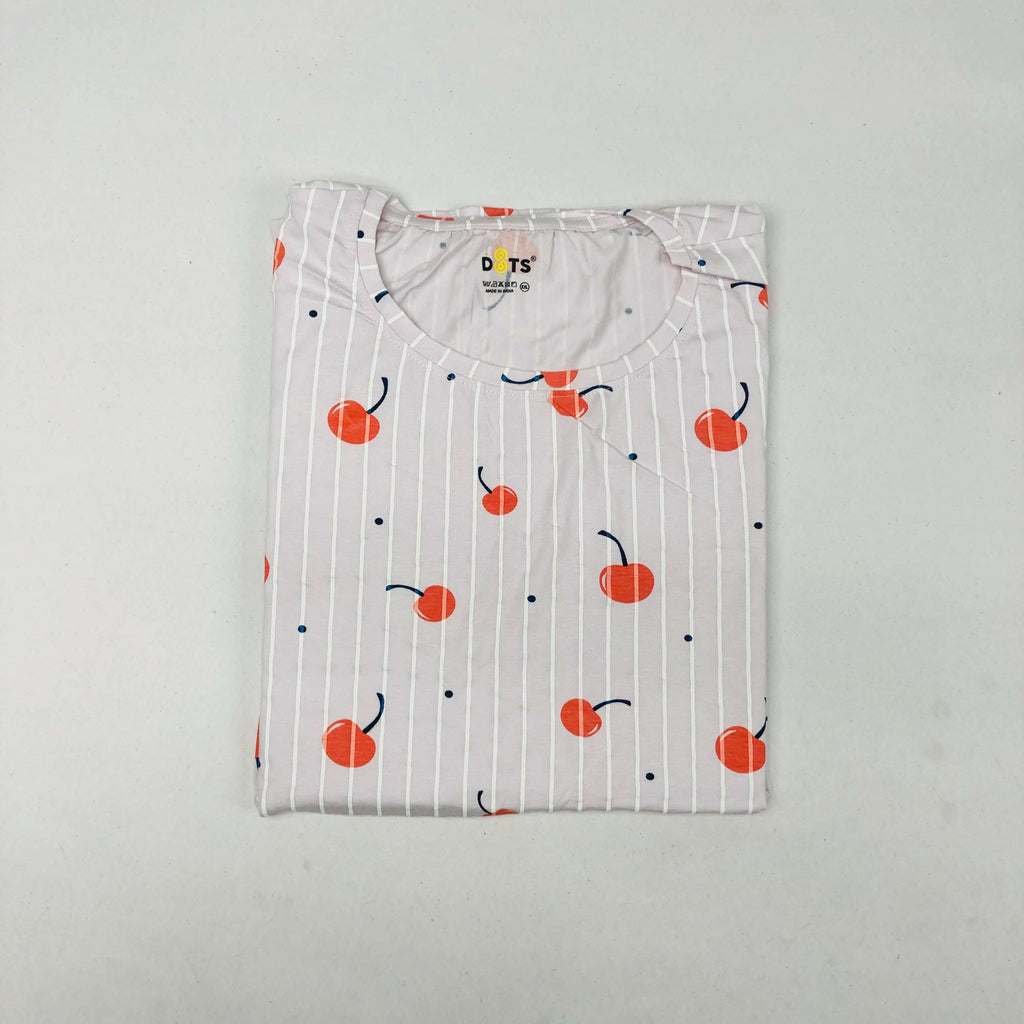 Dots Ladies Printed T-Shirt