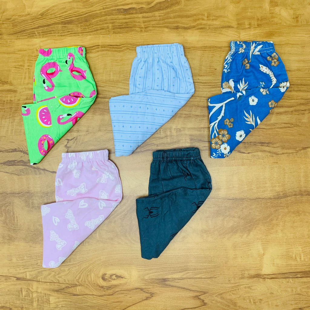 Unisex Kids Pants Pack of 5