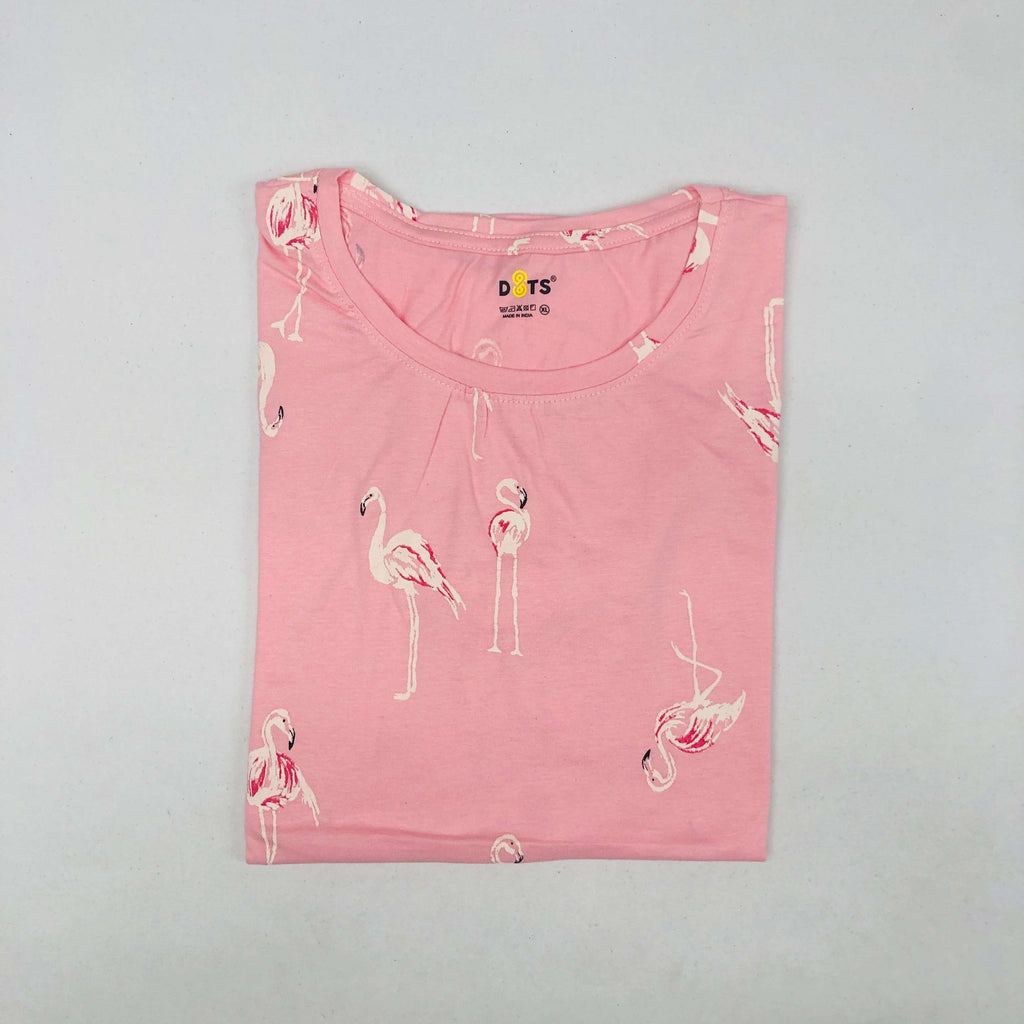 Dots Ladies Printed T-Shirt