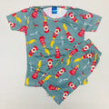 Kids Printed Shorts Set
