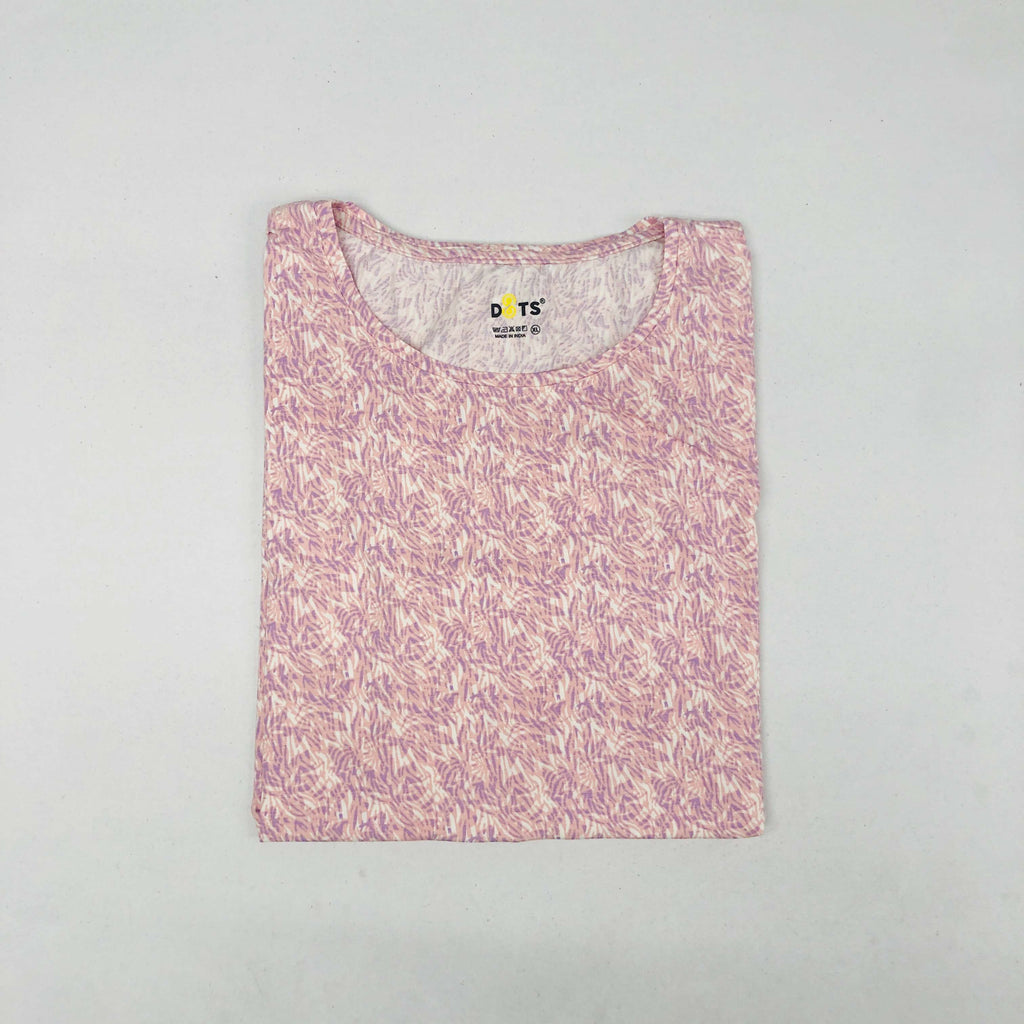 Dots Ladies Printed T-Shirt