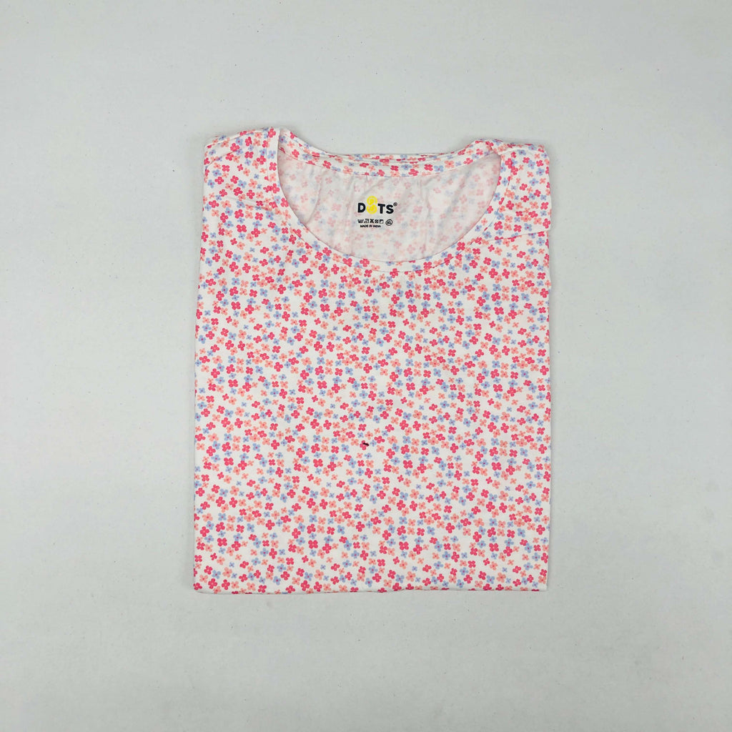 Dots Ladies Printed T-Shirt