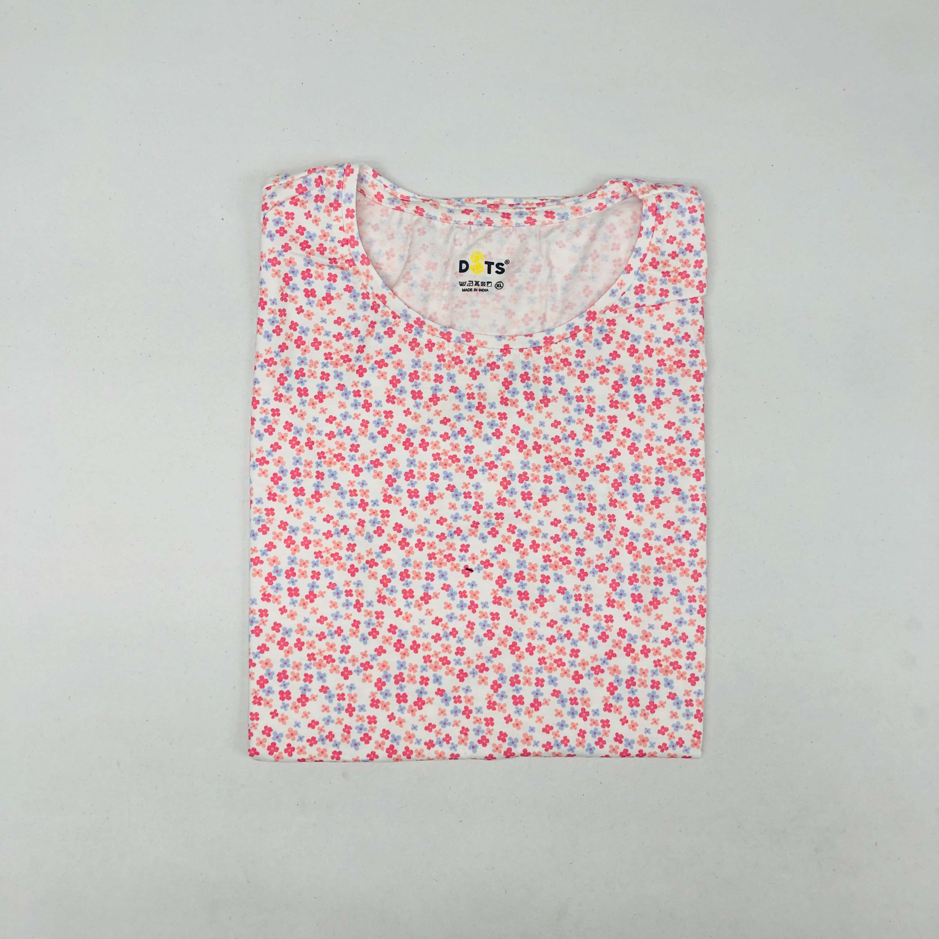 Dots Ladies Printed T-Shirt