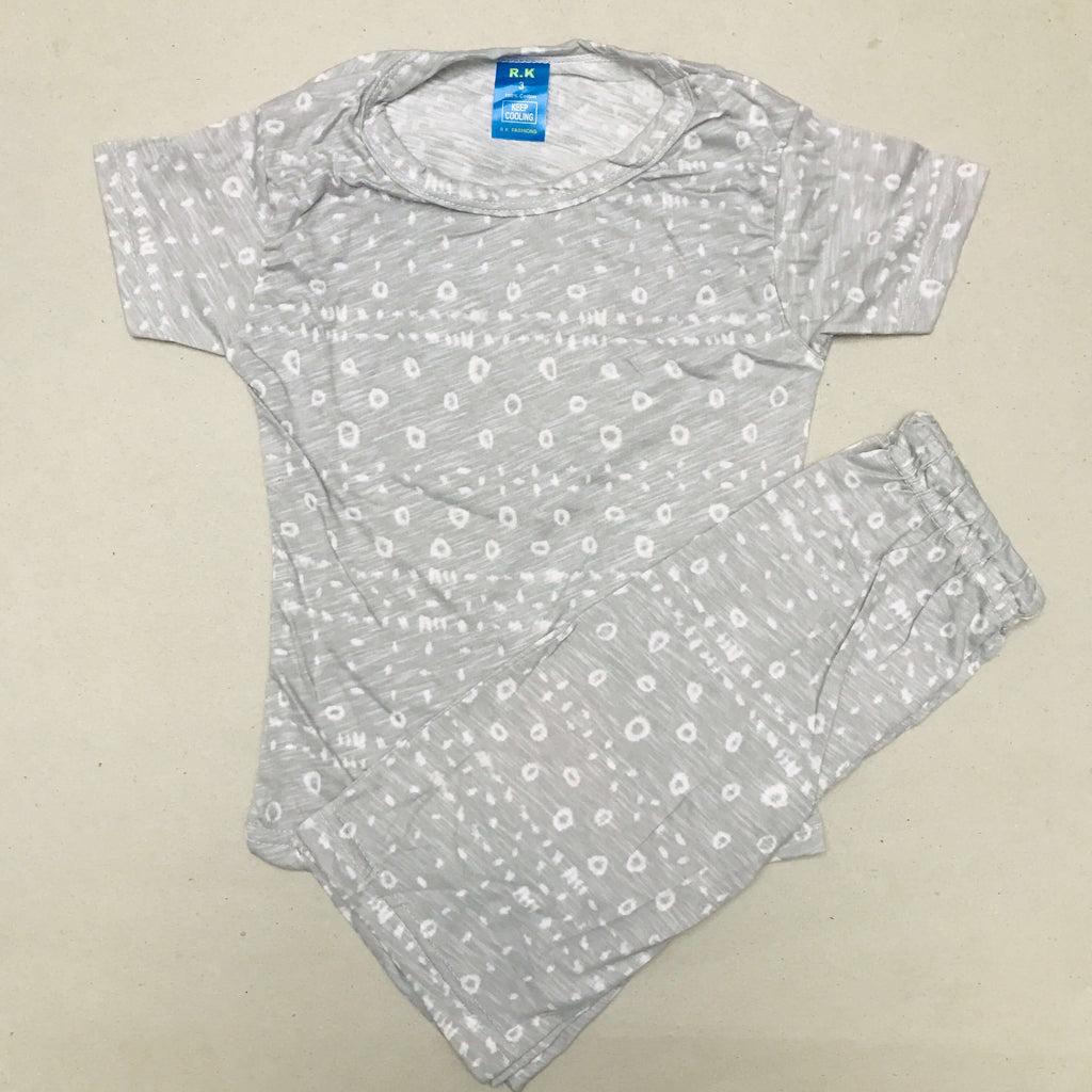 Kids Printed Shorts Set