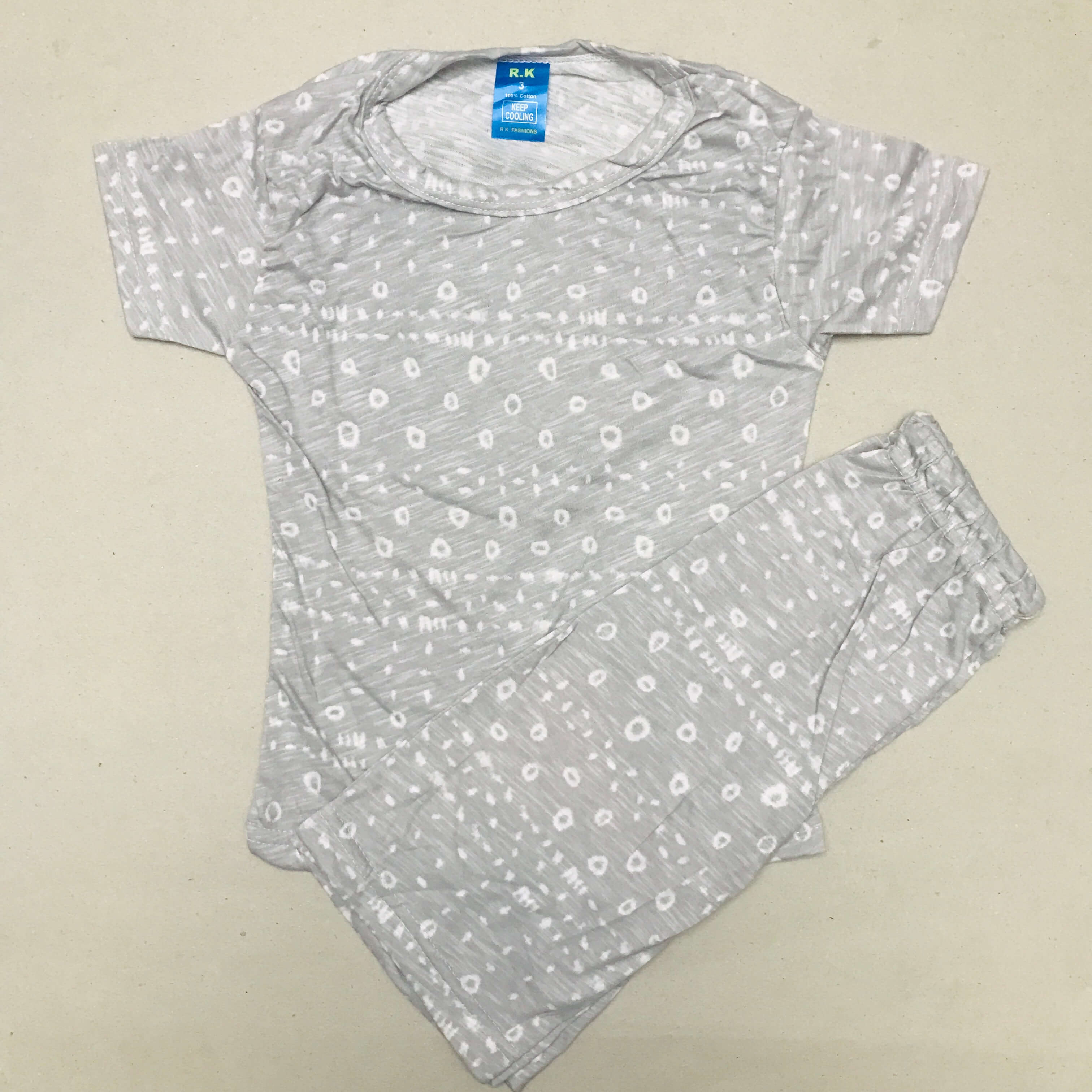 Kids Printed Shorts Set