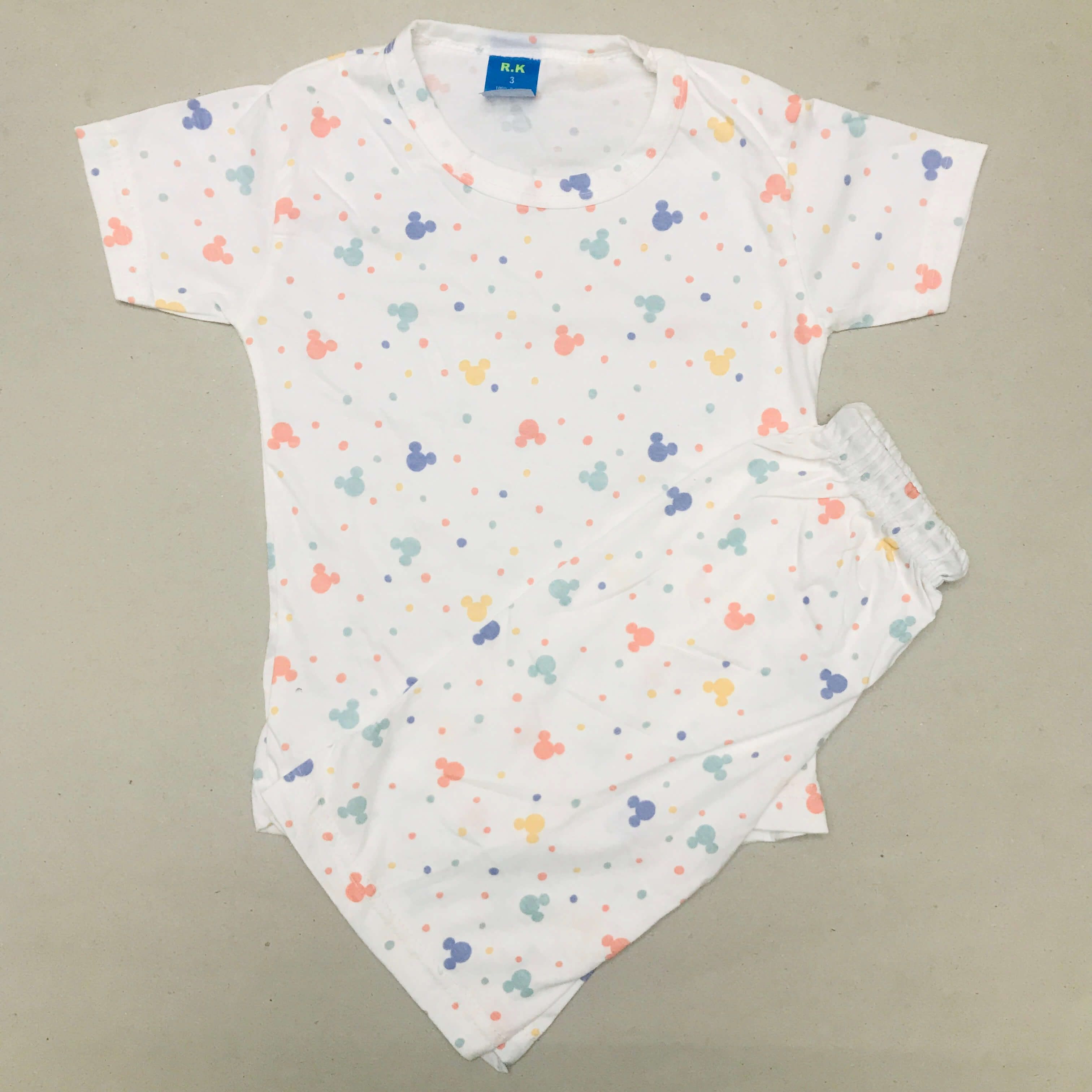 Kids Printed Shorts Set