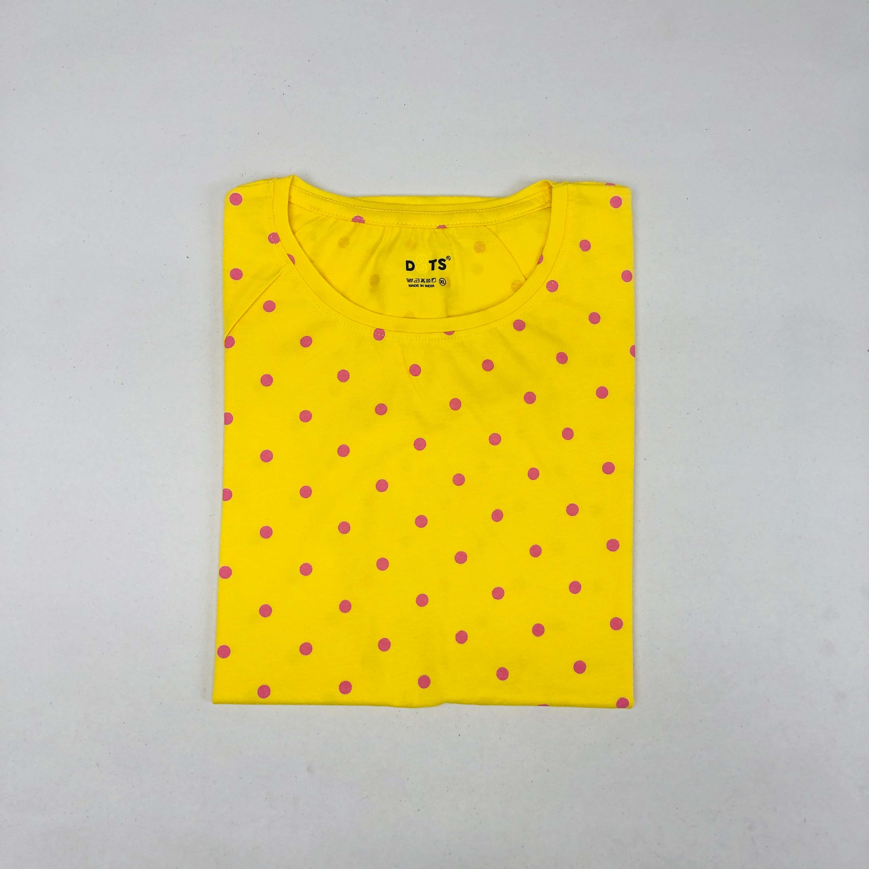 Dots Ladies Printed T-Shirt