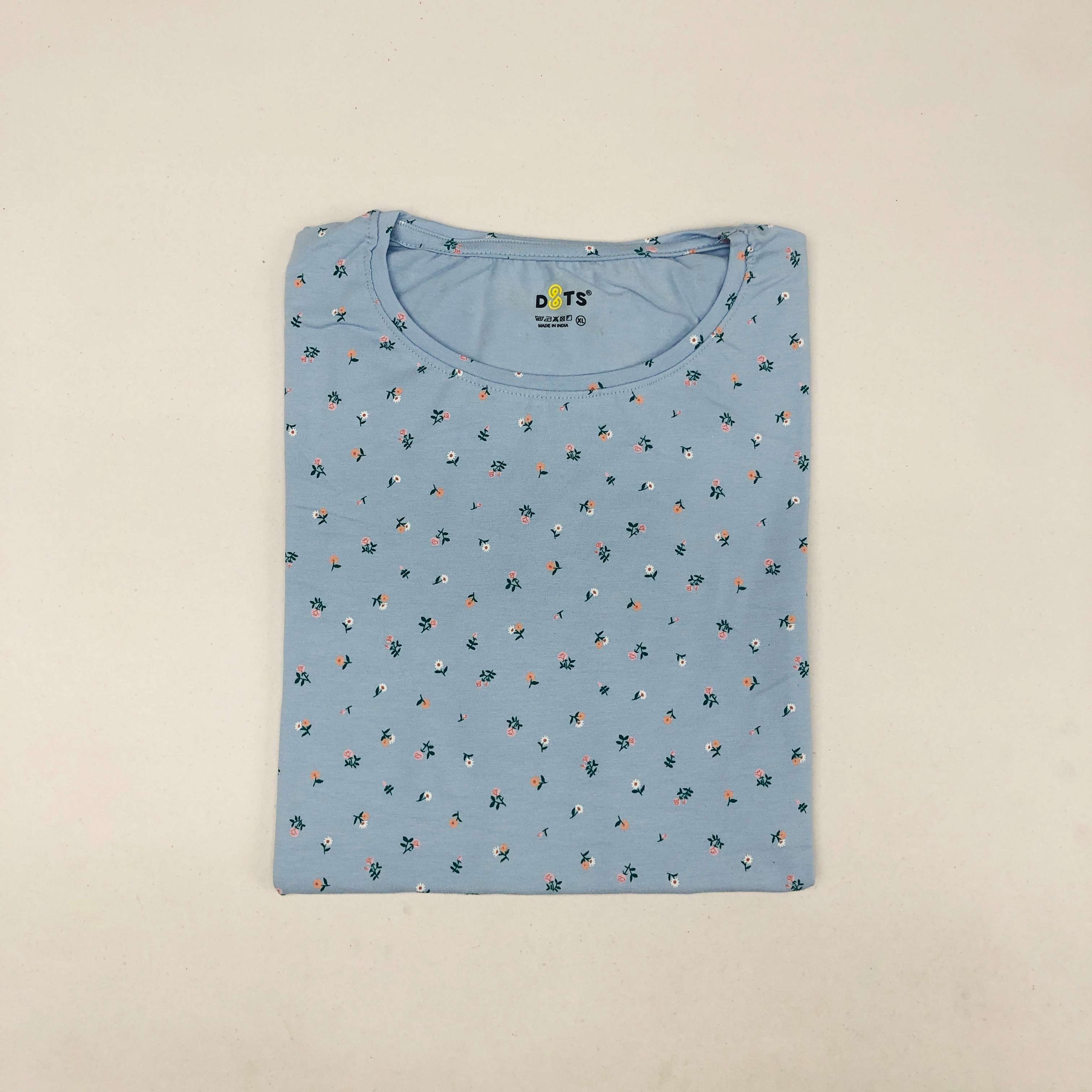 Dots Ladies Printed T-Shirt