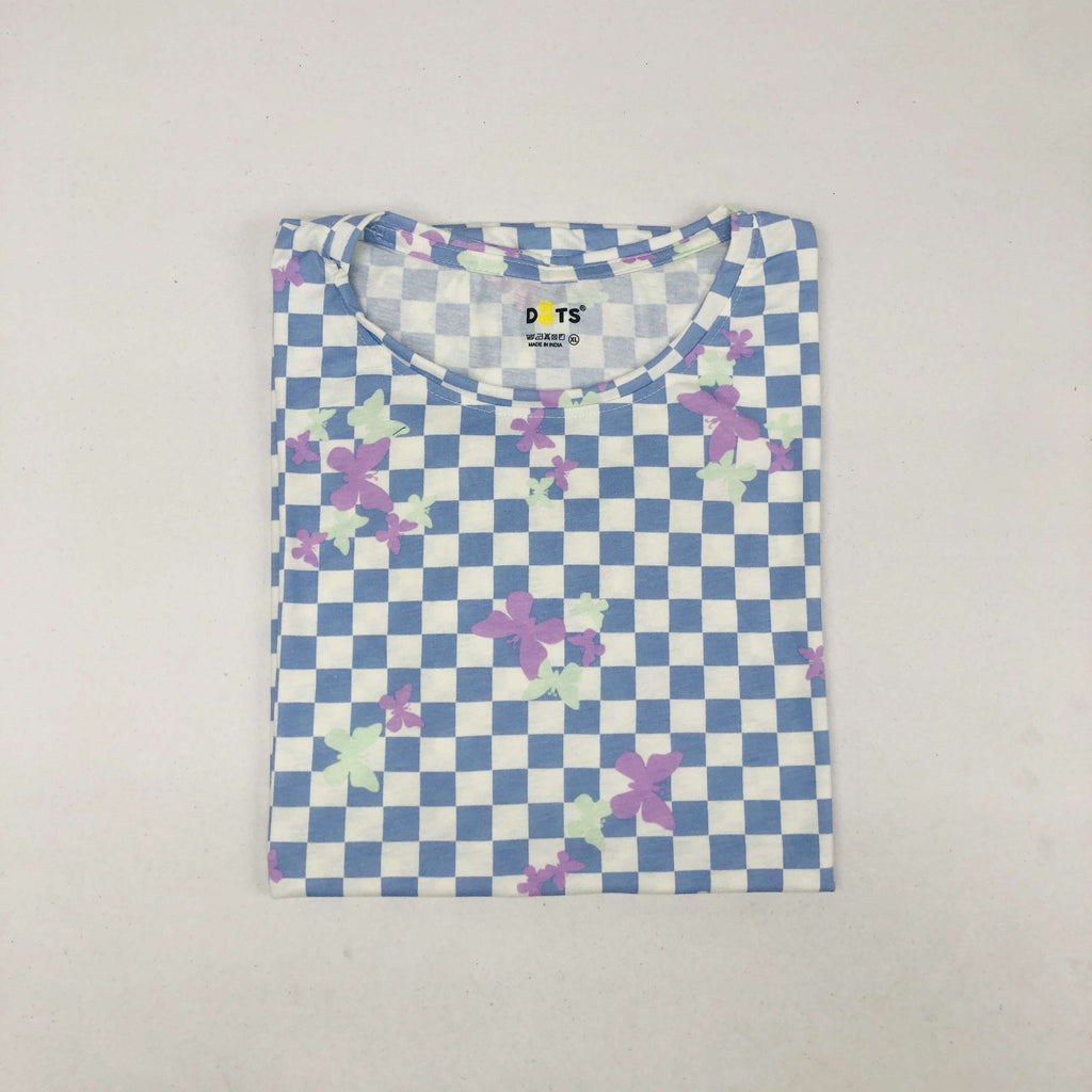Dots Ladies Printed T-Shirt