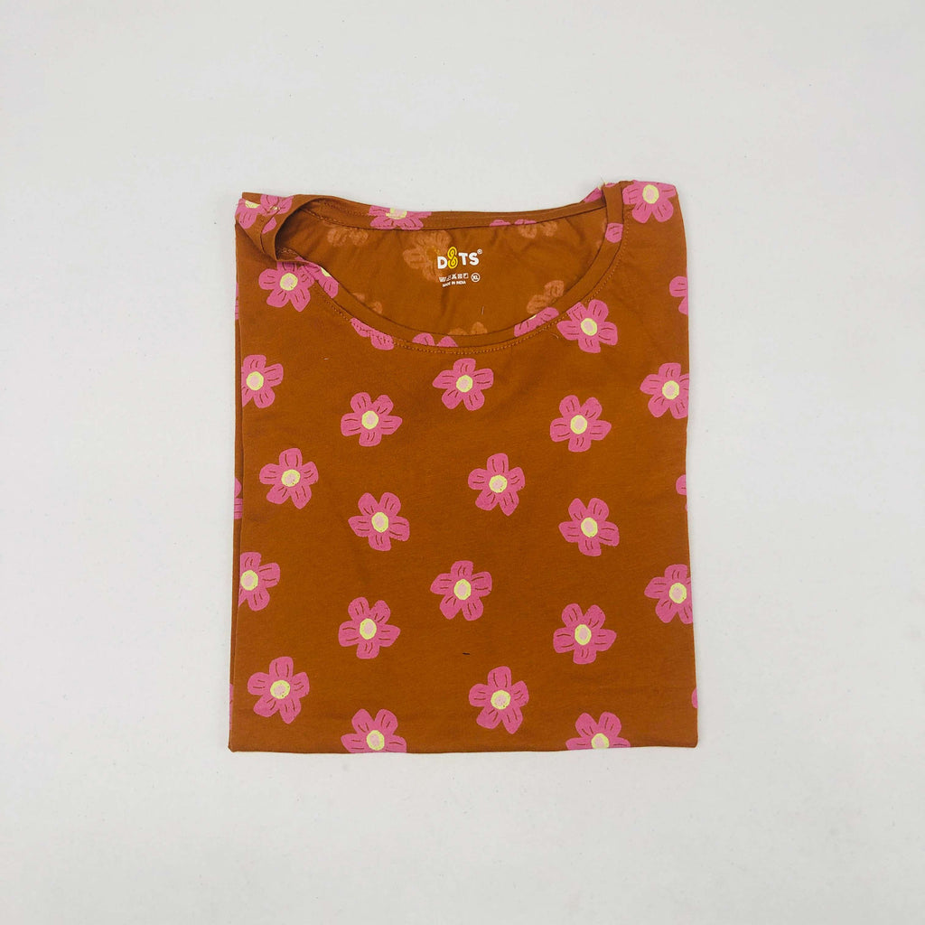 Dots Ladies Printed T-Shirt