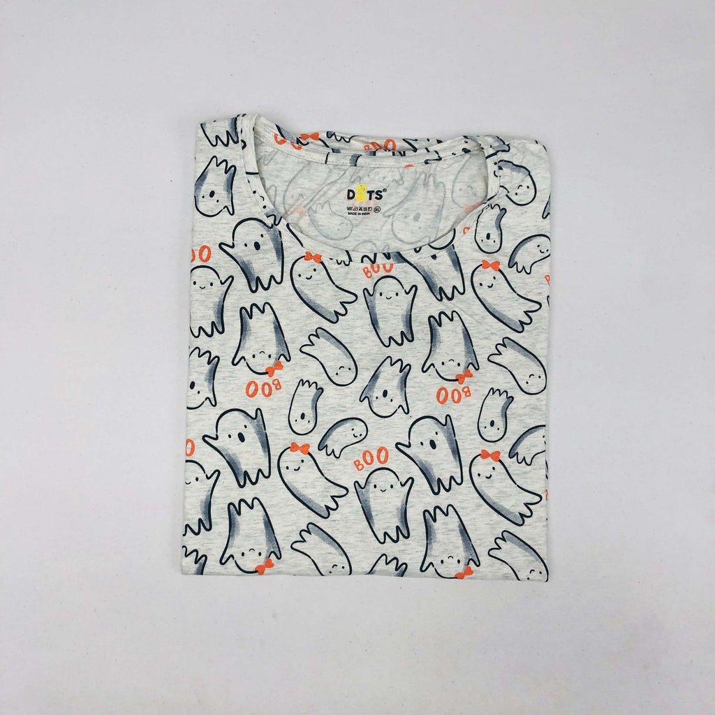 Dots Ladies Printed T-Shirt
