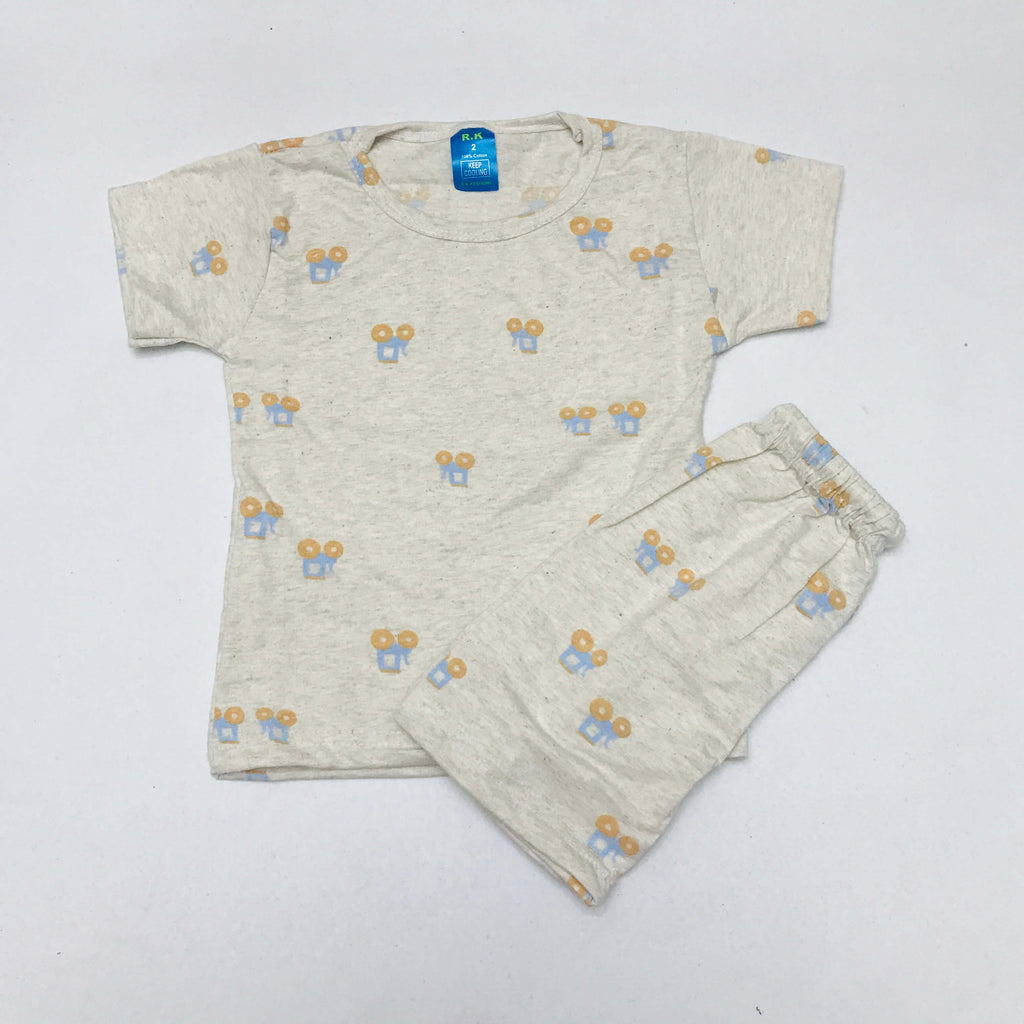 Kids Printed Shorts Set