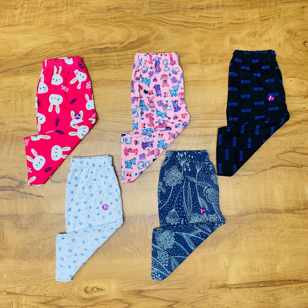Unisex Kids Pants Pack of 5