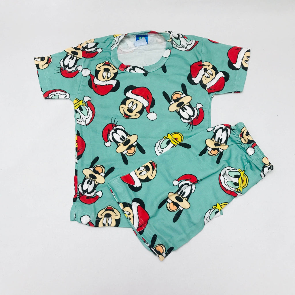 Kids Printed Shorts Set