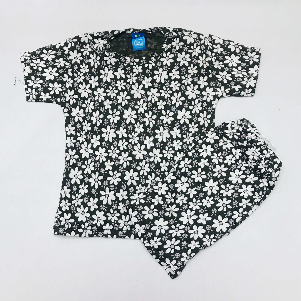 Kids Printed Shorts Set