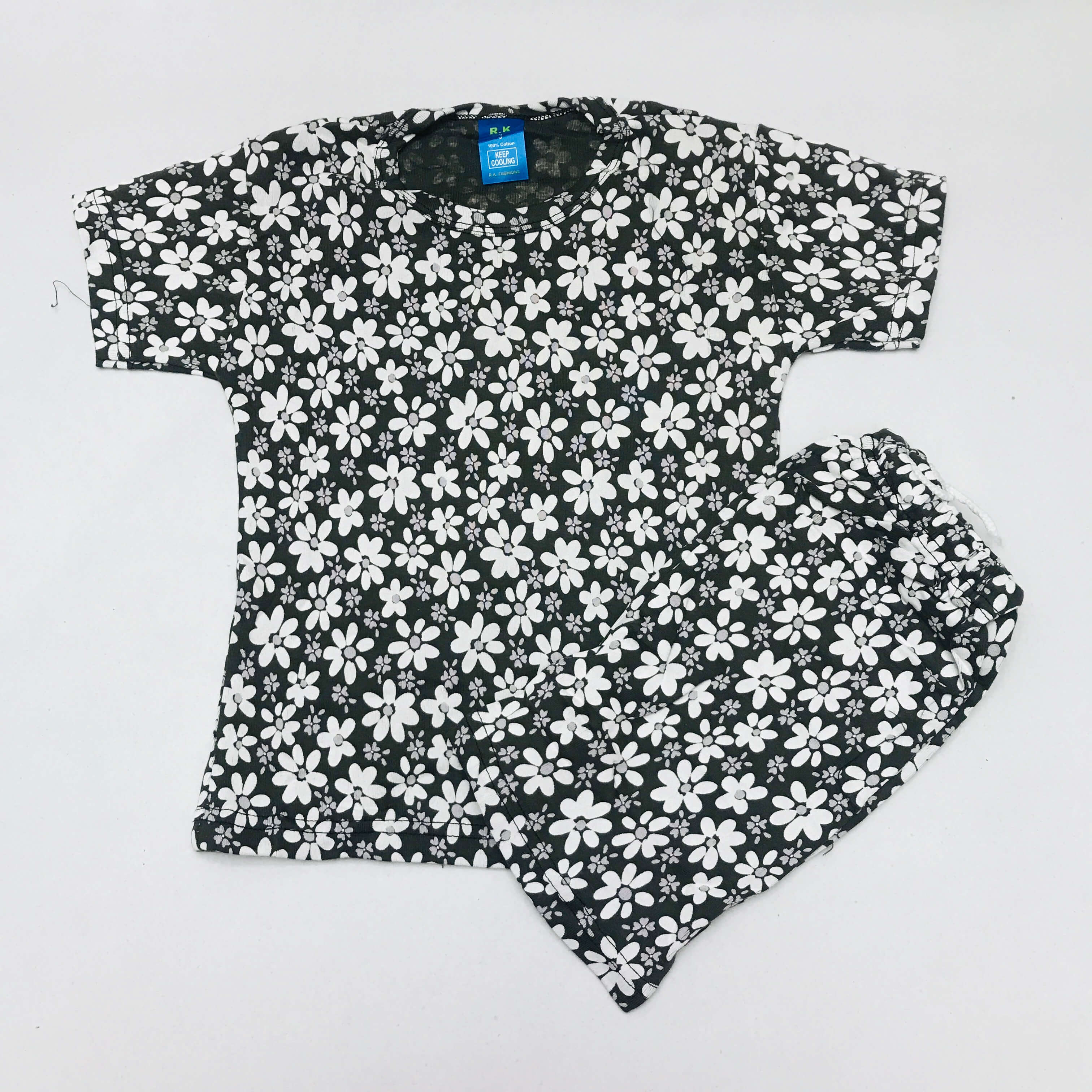Kids Printed Shorts Set