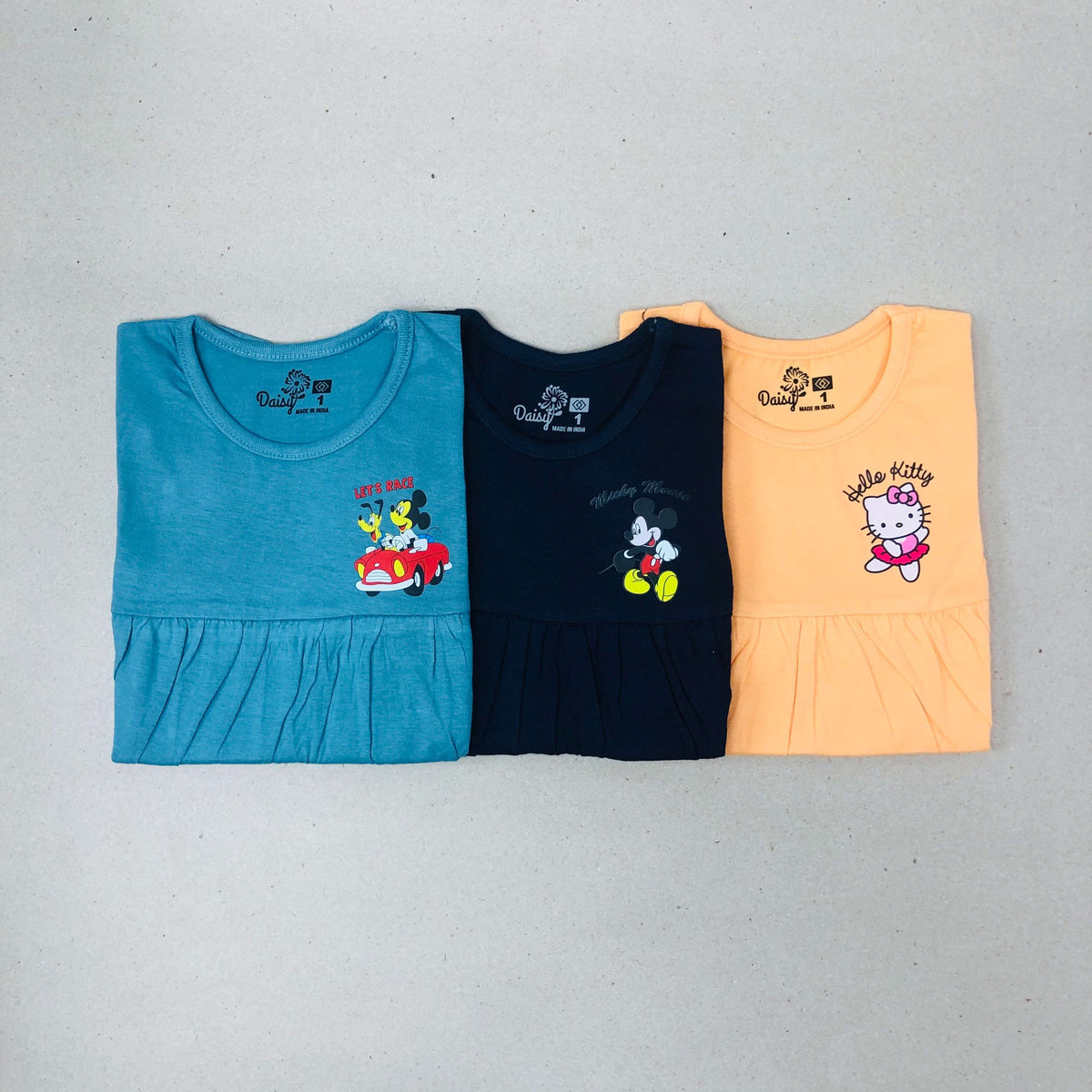 Daisy Frock Combo Pack Of 3