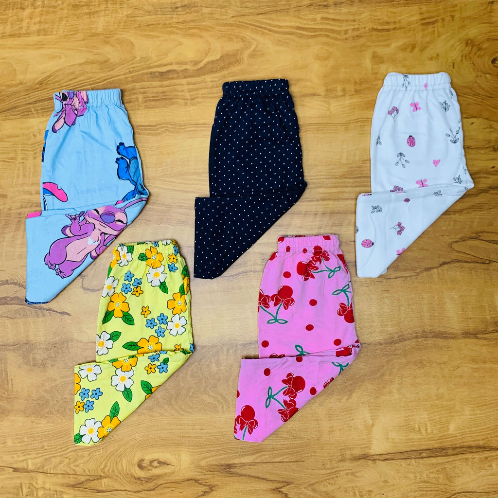 Unisex Kids Pants Pack of 5