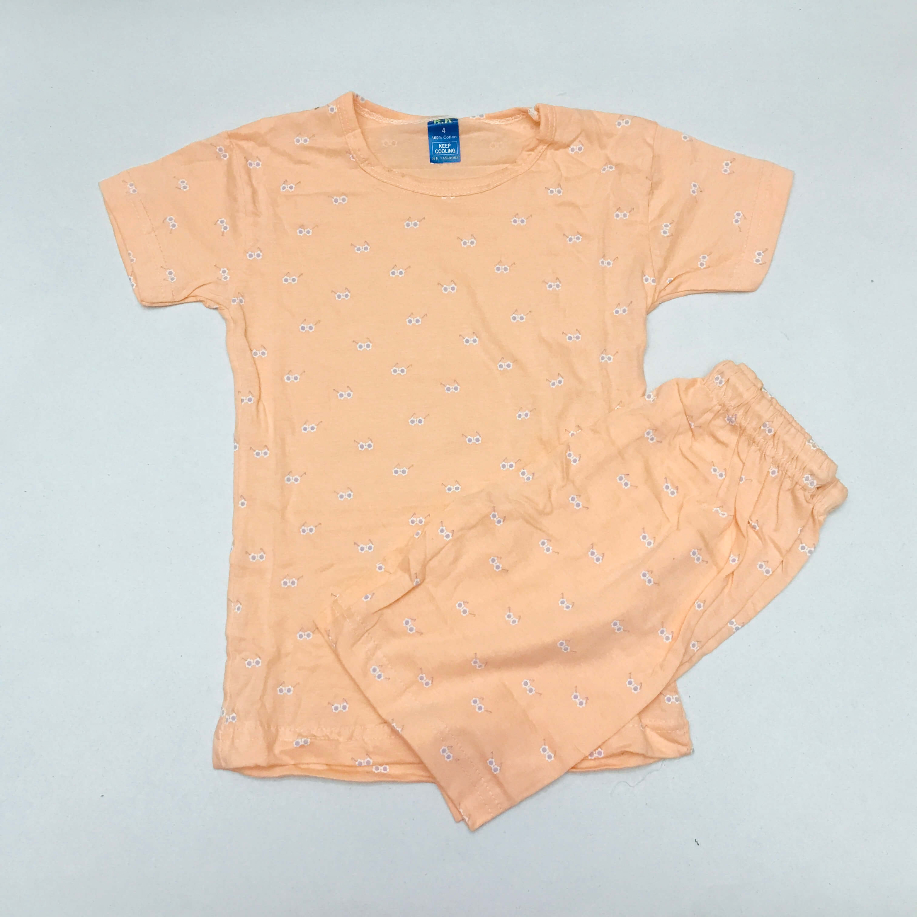 Kids Printed Shorts Set