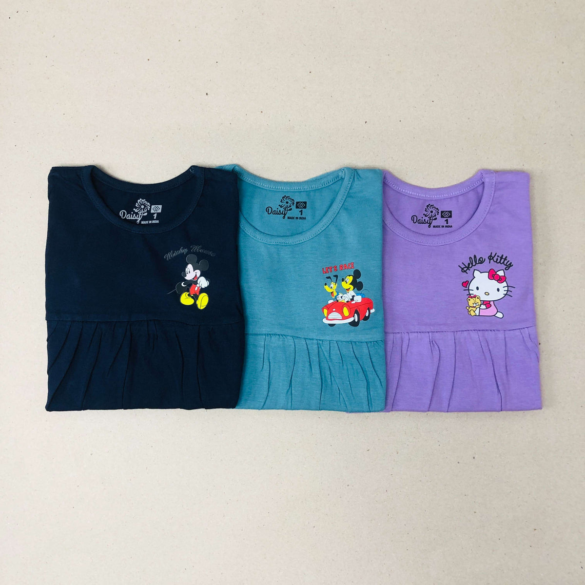 Daisy Frock Combo Pack Of 3