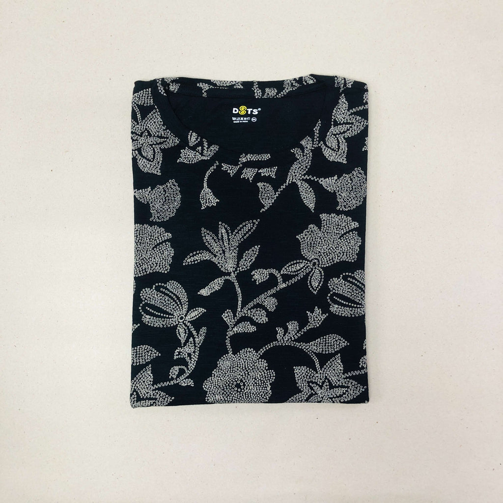 Dots Ladies Printed T-Shirt