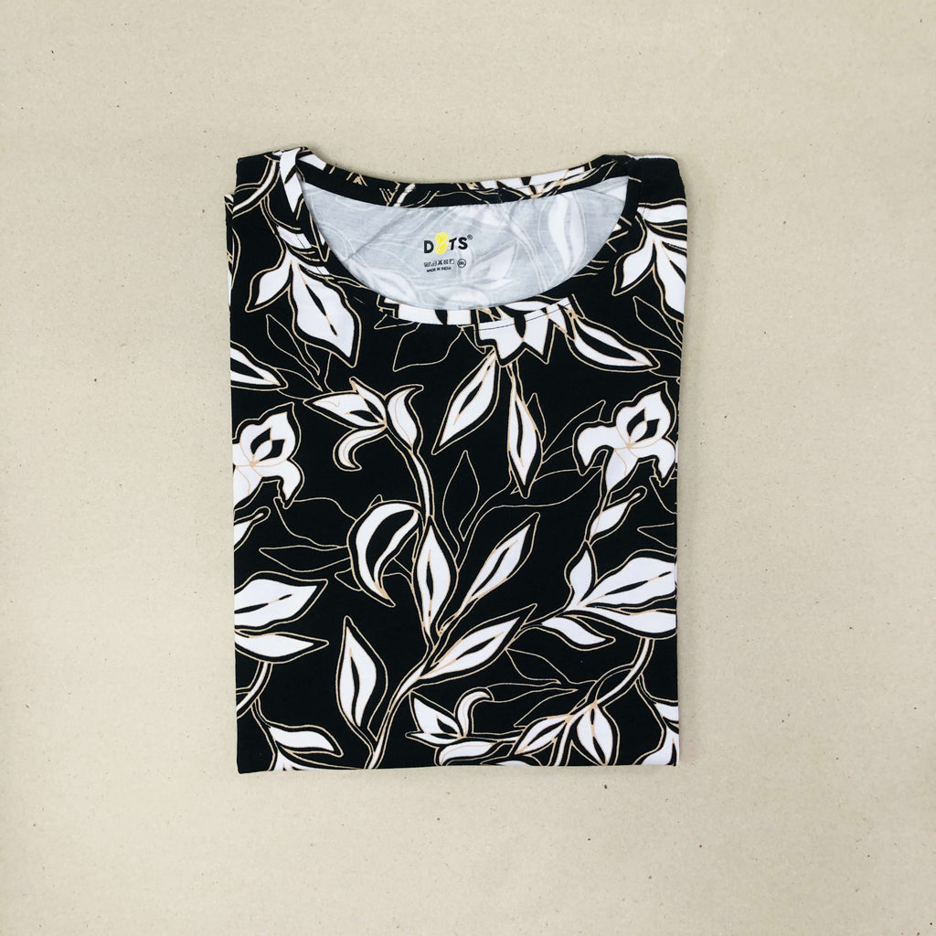 Dots Ladies Printed T-Shirt