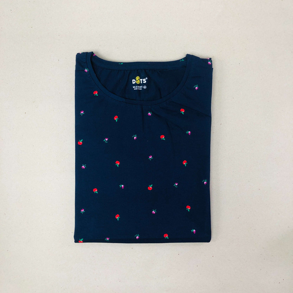 Dots Ladies Printed T-Shirt