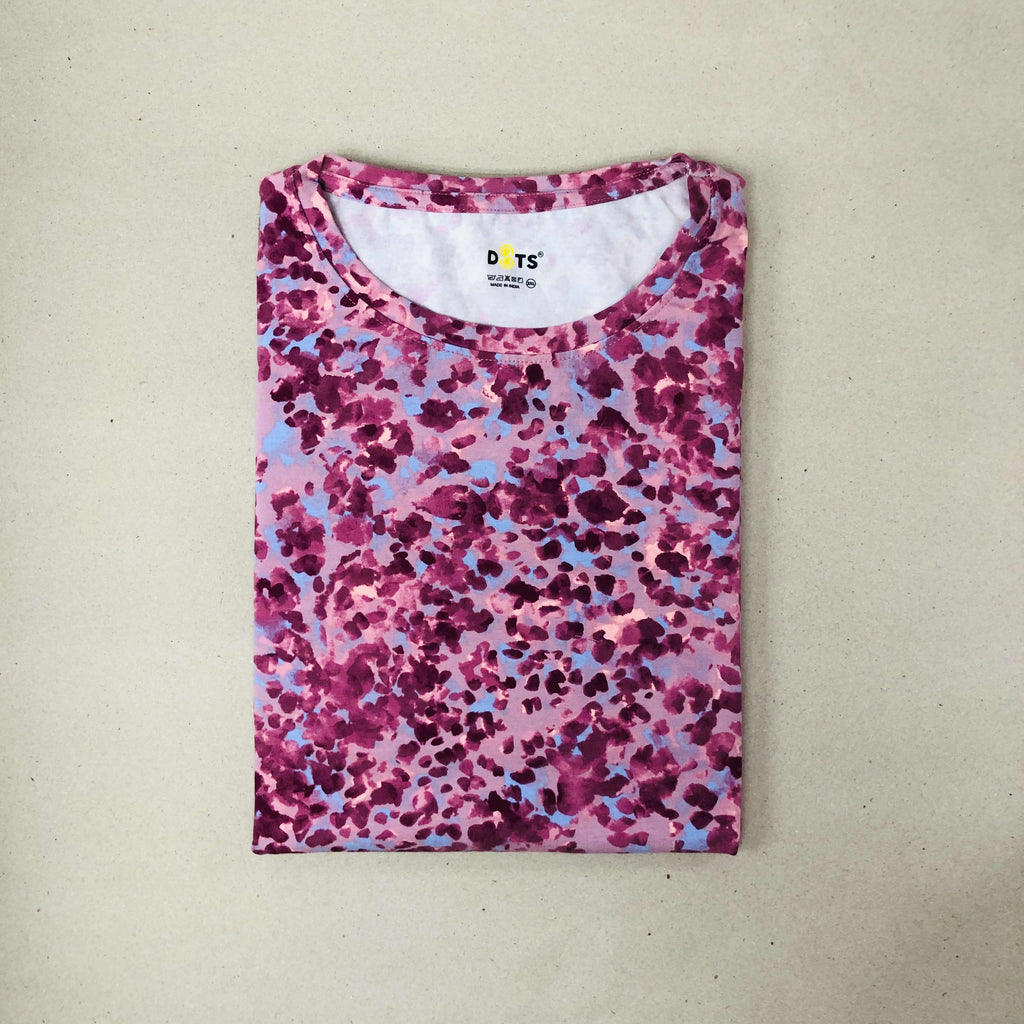 Dots Ladies Printed T-Shirt