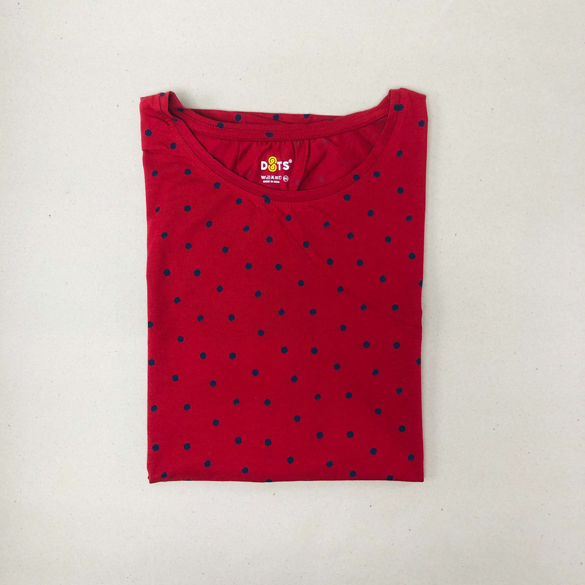 Dots Ladies Printed T-Shirt