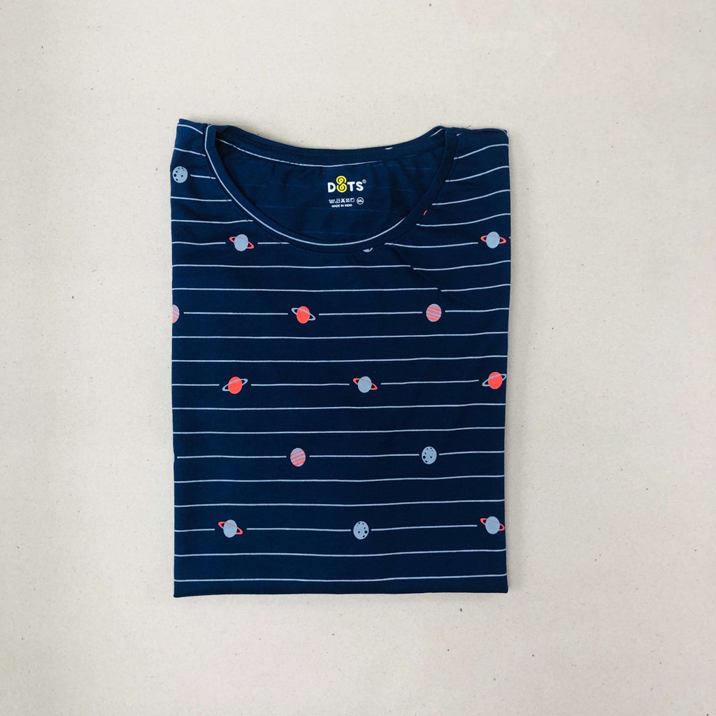 Dots Ladies Printed T-Shirt