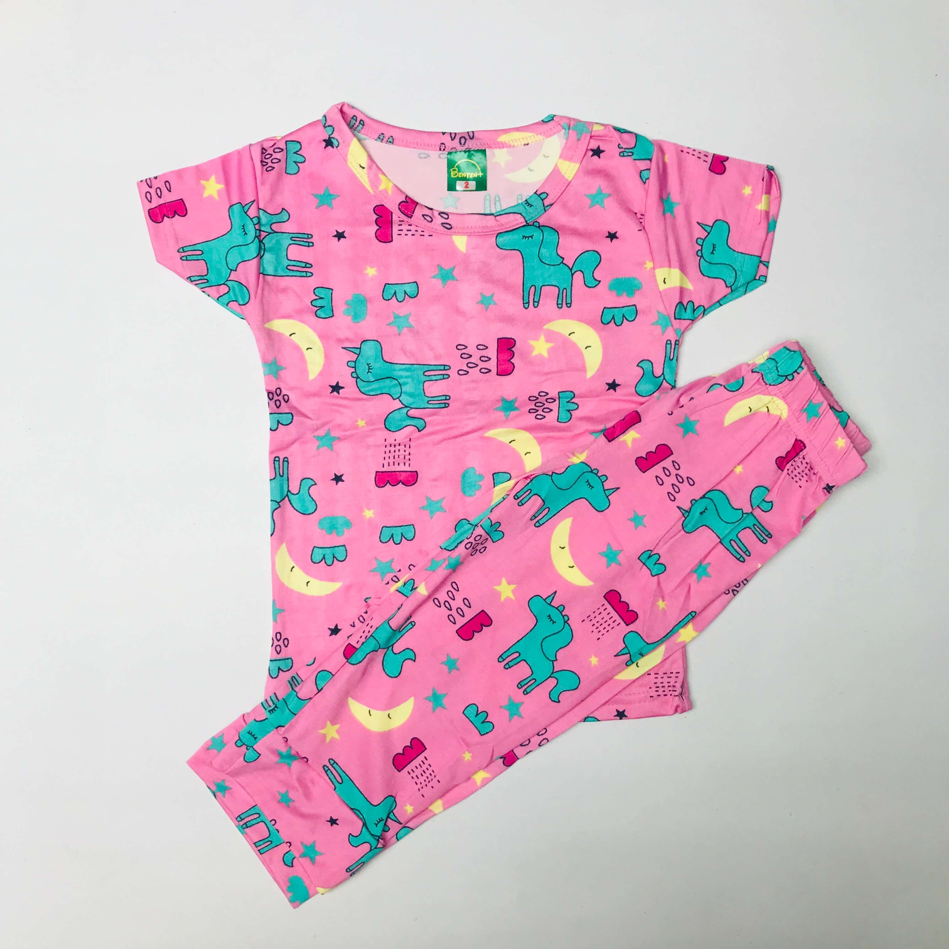 Cartoon Cuddles printed Pant Set