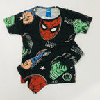 Kids Printed Shorts Set